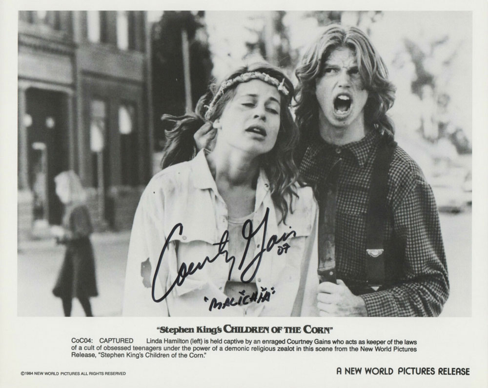 Courtney Gains as Malachai in a publicity still